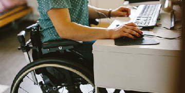 man using computer