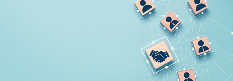 blocks with person illustration