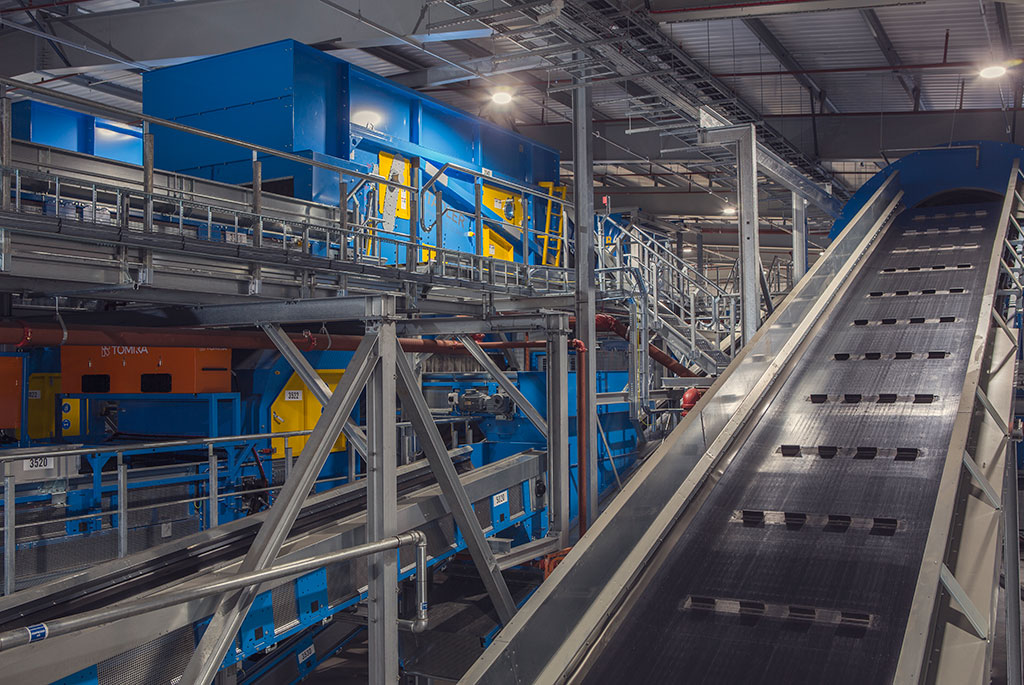 Oakleaf Recycling Plant, Staines on Thames, UK